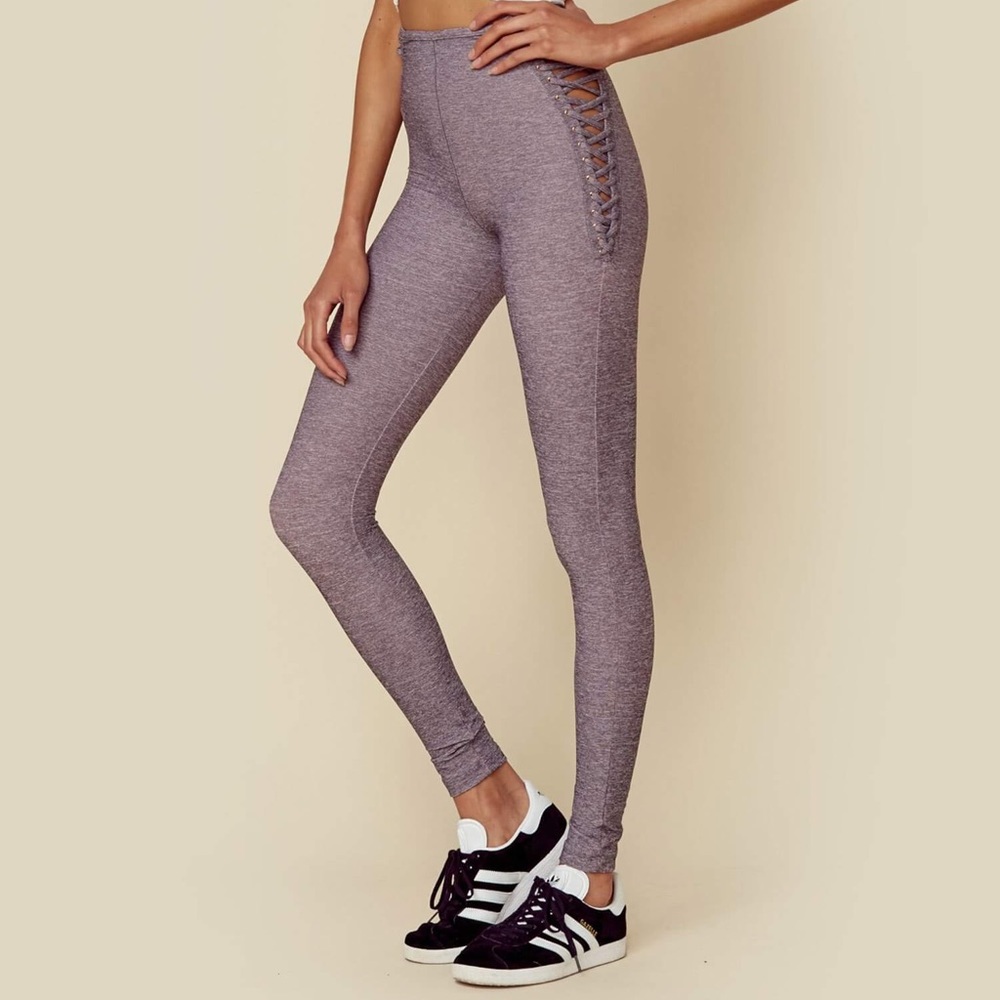 Blue Life Strappy High Waist Leggings